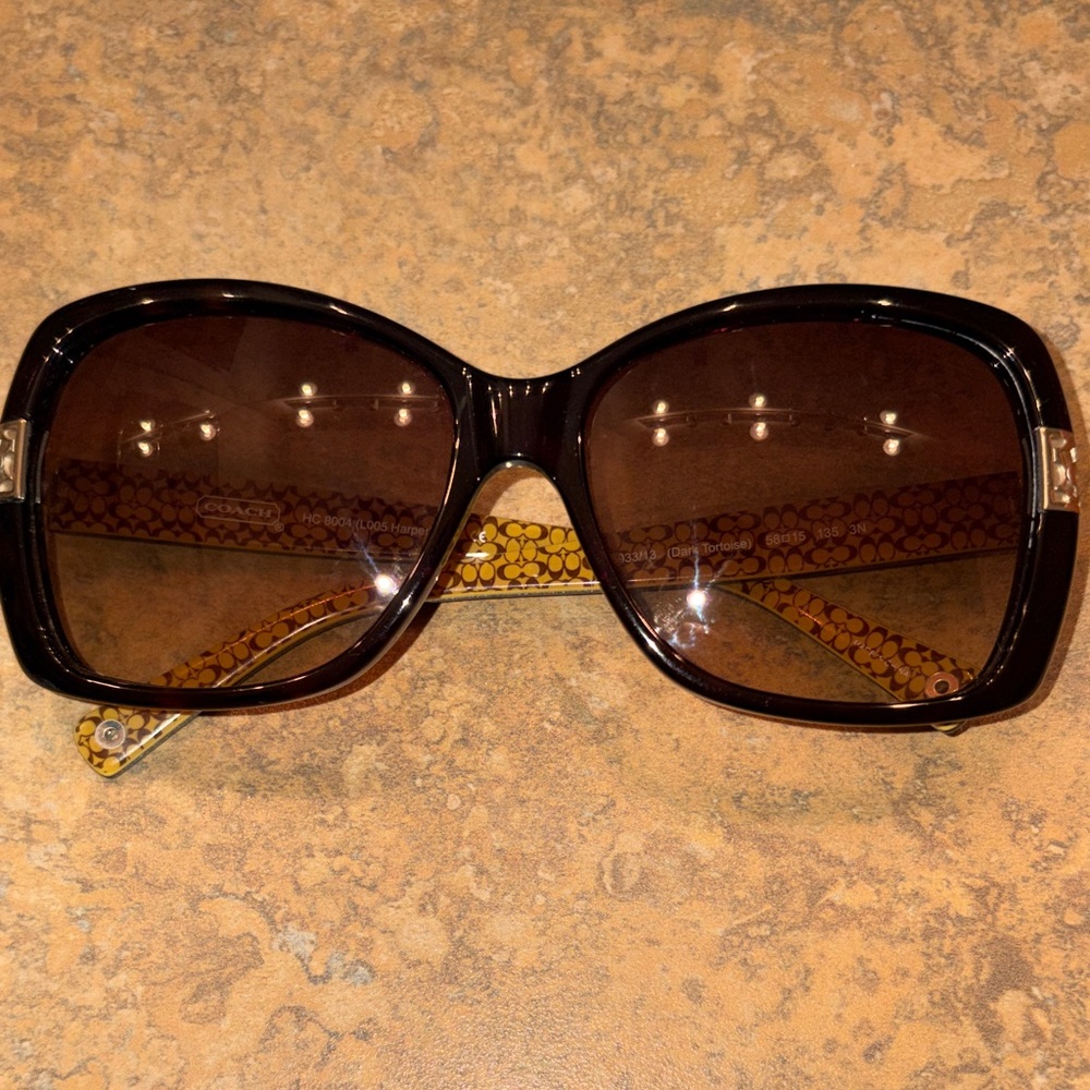 Coach Brown Sunglasses